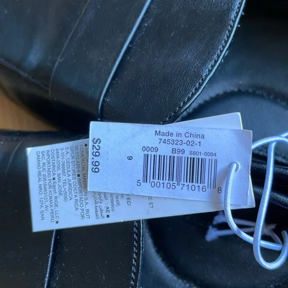 Old Navy city loafers shoes flats black size 9 NWT - Picture 7 of 10